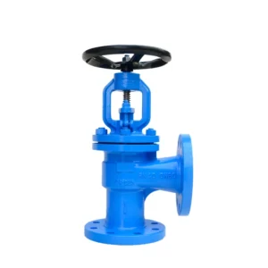 Flange End Cast Iron Angle Globe Valve