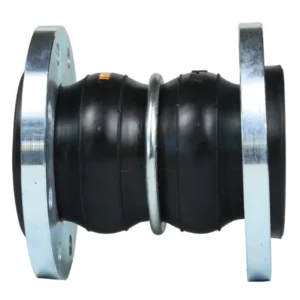 Flange Soft Connector Shock Absorbing Rubber Expansion Joint Double Ball Bellows