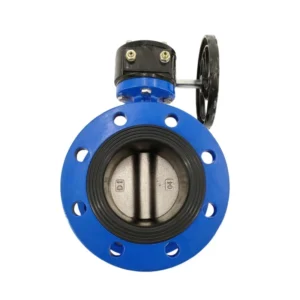 Flanged Butterfly Valve Manual Operation for Petrochemical Industry Pipelines