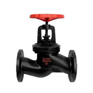 Flanged Ductile Iron Globe Valve PN16 Pressure Industrial Pipeline Cut-off Valve for Water Oil Gas Medium