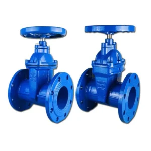 Flanged Gate Valve DN50 DN300 PN16 Ductile Iron Non Rising Stem Elastomeric Soft Seal Zero Leakage EPDM Signal Switch Water