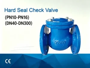 Flanged Hard Seal Swing Check Valve Ductile Iron PN10 PN16 DN40 – DN300 Water Pipeline Non Return Valve