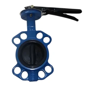 Flanged Rubber Lined Butterfly Valve with Gear Operated Bi-Directional Liquid Seal