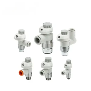 Flow Control Valve AR Series High Accuracy Adjustable Needle Valve 1 4 Inch Port For Stable Air Flow In Pneumatic Tools