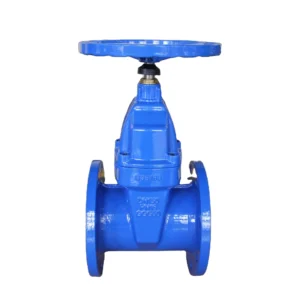 For Water Pipeline Hand Wheel Operated Gate Valve Wedge Type DN100