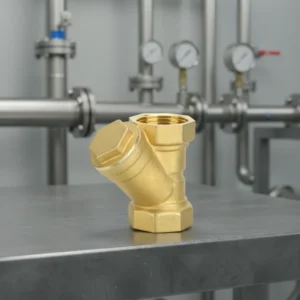 Forged Brass Y Strainer 1/2-2 Inch NPT Threaded 400 PSI Stainless Steel Screen Plumbing Water Filter Valve