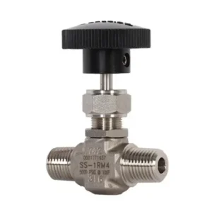 Forged Integral Bonnet Mini Male Thread Needle Valve Manual Power Natural Gas Instrumentation Control Valve
