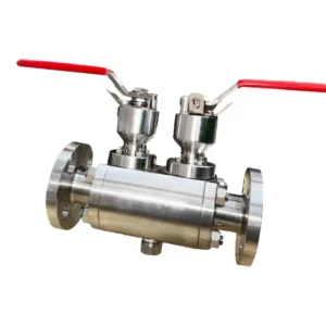 Forged Steel Class150 to Class2500 High Pressure Corrosion Resistance Double Block and Bleed Ball Valve DBB