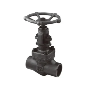 Forged Steel Socket Weld Globe Valve A105 Body Manual Handwheel Operation for High Pressure Industrial Pipeline Systems