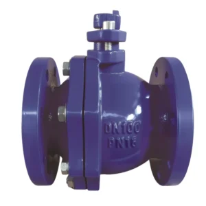 Full Bore Flanged Ball Valve Low Pressure Drop Hydraulic System Part Precision Casting Wearproof Surface Finish