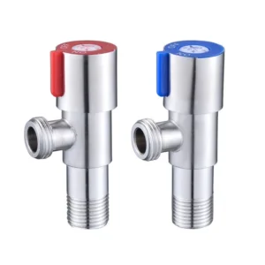 G1/2 Angle Valve 304 Stainless Steel High Pressure Design Switch Water Thicken Bathroom Toilet Kitchen Angle Valve