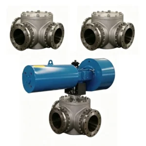 G2030 Three Way Ball Valve for Pipeline Fluid Diverting Chemical Water Treatment