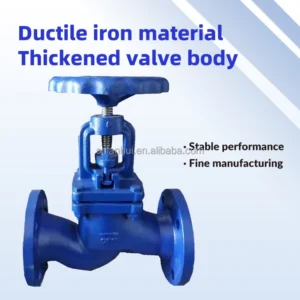 GB GOST DIN Standard Cast Iron Manual Globe Valve for Water Control Flanged Shutoff Valve PN16 DN150 Model General Pipeline