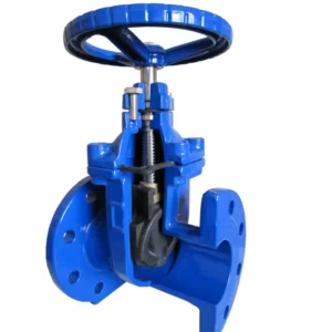 GGG50 PN16 Flanged Rising Stem Soft-Seal Ductile Iron Manual Acid Gate Valve
