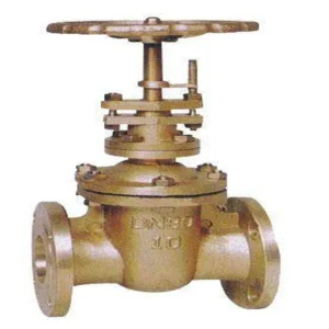 Gate Bronze 4 Inch Electrical Water Valve