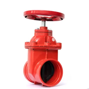 Gate Valve Grooved Non-Rising Stem Gate Valve Corrosion Resistant Gate Valve Grooved Rising Gate Valve