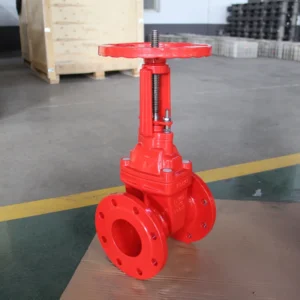 Gate Valve Supplier Cast Iron BS5163 Rising Handwheel 8 Inch Soft Seal Gate Valve PN16