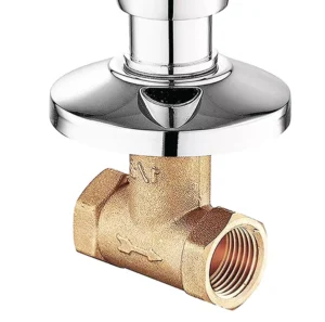 Germany Design High Pressure Brass Water Faucet Angle Stop Control Brass Angle Valve