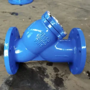Gl41w-16p Dn65 304 Water Oil Y Type Flanged Strainer Diverter Valve Water Filter