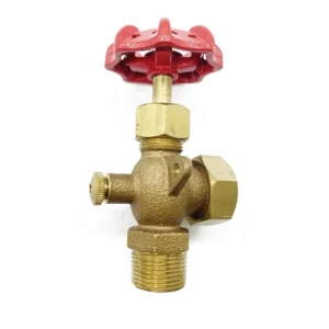 Green Valve Control Angle Needle Valve China Manufacture Water Flow Control Level Gauge Valve for Tube