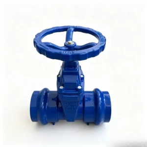 Groove Soft Seal Gate Valve Manually Driven Ductile Iron