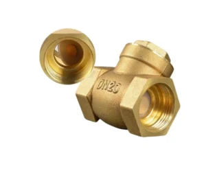 H14 OEM Factory Manual Shutoff Bronze Sealing Brass Threaded Check Valve 1/2″ 4″ BSP/NPT Swing Type for Normal