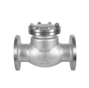H41W-16 DN15-DN300 PN16 Stainless Steel Manual Flanged Check Valve for Water Gas and Oil