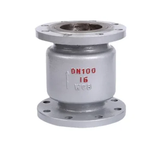 H42H WCB Carbon Steel Manual Swing Check Valve Industrial Grade 4″ PN16 DN100 150LB Flange Type for Water Media