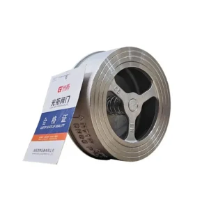 H71W Wafer Check Valve Factory Customization Non Return Stainless Steel Check Valve