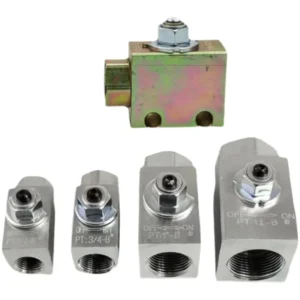 HANLI Excavator Accessories Crushing Hammer Globe Pipeline Switch Oil Pipe Perforated Ball Valve 3 Months Warranty