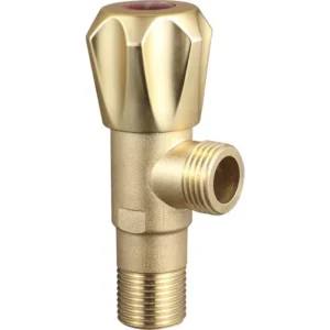 HEZEE OEM Bathroom Faucet Toilet Basin Valve Shower Room Stainless Steel Water Valve Cartridge Angle Valve for Apartment