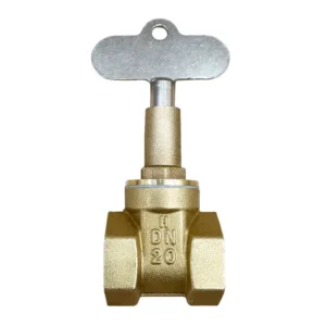 HPB59 1 DN15 2 Inch Stop Gate Valve NPT Brass Stop Gate Valve for Water Heater