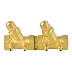 HS21X-16T Hydraulic Water Anti-Pollution Shutoff Valve Brass Backflow Preventer High Pressure Anti-Contamination Check Valve 1/2