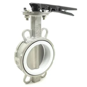 Handle Wafer Butterfly Valve D71X 16Q/P Wafer Butterfly Valve Ductile Iron Stainless Steel Two way Butterfly Valve Soft Seal
