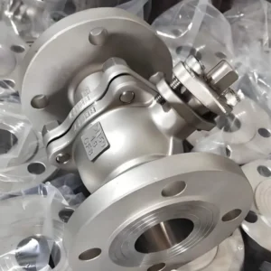 Hastelloy B-2 Ball Valve 300LB Flanged Full Port Acid Resistant Plant PTFE Seated Marine Grade Ball Valve