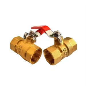 Heavy Duty 1 Inch Brass Threaded Ball Valve DN15 DN20 Full Port Manual Shut Off Hot Cold Water Pipeline OEM