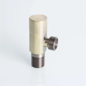 Heavy Duty Brass Square Angle Valve Set Eco-Friendly Modern Design Floor Mounted Manual Control Quick Open Water Stop Valve