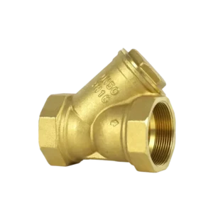Heavy Duty DN15-DN50 Female Threaded 800PSI Forged Brass Water Oil Gas Inline Y Type Strainer Filter
