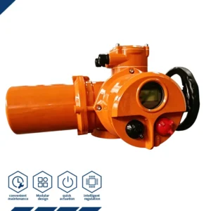 Heavy Duty Electric Valve Actuator Wide Torque Range 100-3500Nm Long Service Life Stable Performance