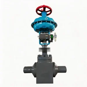 Heavy Duty Pneumatic Steam Control Valve with Gear Motor Actuator for Chilled Water and Heating Medium