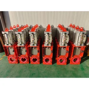 High Durability Industrial Cut-Off Knife Gate Valve For Mining Slurry Mineral Separator
