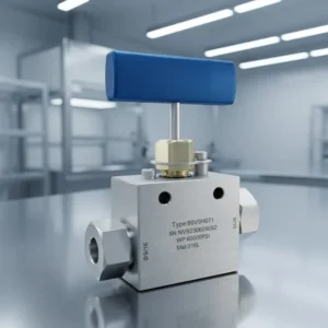 High Nickel 316L Stainless Steel Needle Valve S17400 Stem RPTFE Packing Metal Seat Design Durable Low Torque Flow Control