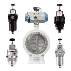 High Performance Butterfly Valve Air Filter Regulator Industrial Fluid Control Automation