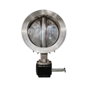 High Performance Manual Gas Flanged Butterfly Valve Carbon Steel Stainless Steel Manufacturer