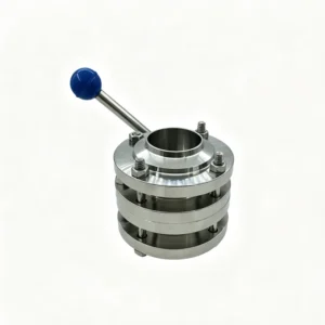 High Performance Three Piece Butterfly Valve for Chemical Processing