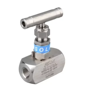 High Pressure 1/4 FEMALE MALE NPT Stainless Steel 316SS Brass Alloy Needle Valve 10000psi Manual 2-Way Liquid