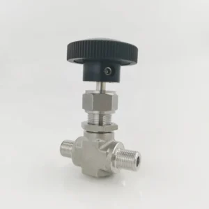 High-Pressure 304/316 Stainless Steel NPT Thread Needle Valve for Water DN8-DN25 Port Size