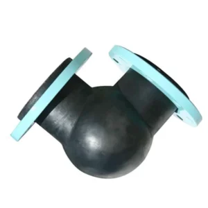 High Pressure 90 Degree Elbow Rubber Joint with Flange Connectivity for Construction Engineering Piping Systems