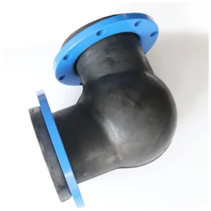 High Pressure 90 Degree Flexible Rubber Joint with Electro Galvanized Flanges for Agricultural & Construction Use