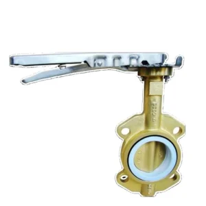 High Pressure Aluminium Brass Industrial Butterfly Valve